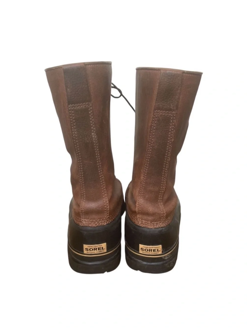 Sorel Men’s Vintage Maverick Leather and Rubber Winter Waterproof Snow Boots 11